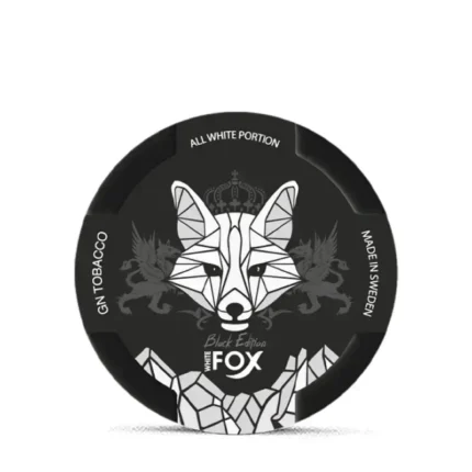 White Fox Black Slim All White Portion