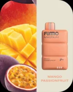 FUMMO Magnum 8000 Puffs IN UAE; Mango Passion Fruit; VAPE AREA UAE;