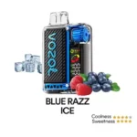 VOZOL Vista 20000 Puffs Disposable Vape; Blue Razz Ice; VAPE AREA UAE;