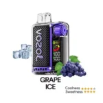 VOZOL Vista 20000 Puffs Disposable Vape; GRAPE ICE; VAPE AREA UAE;