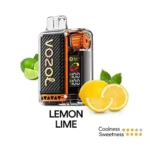 VOZOL Vista 20000 Puffs Disposable Vape; Lemon Lime; VAPE AREA UAE;