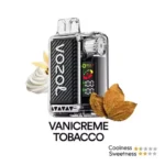 VOZOL Vista 20000 Puffs Disposable Vape; Vanicreme Tobacco; VAPE AREA UAE;